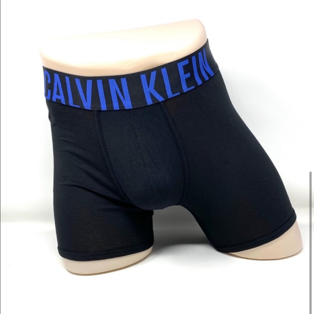 Calvin Klein 3 Pack Men Intense Power Boxer Brief Black Underwear - Picture 4 of 8